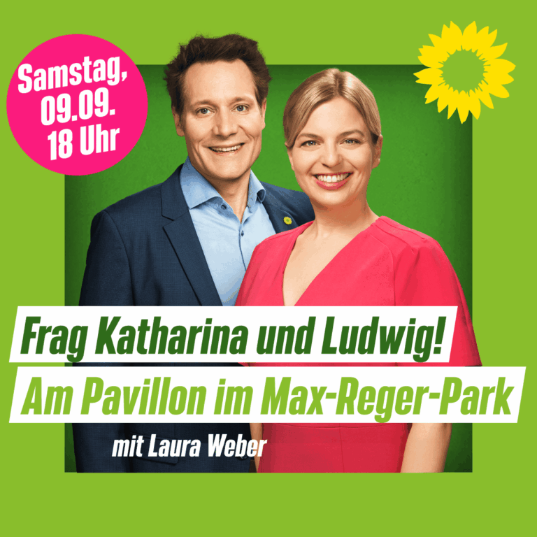 Heute um 18 Uhr! Katha und Ludwig in Weiden, kommt zahlreich in den Park!