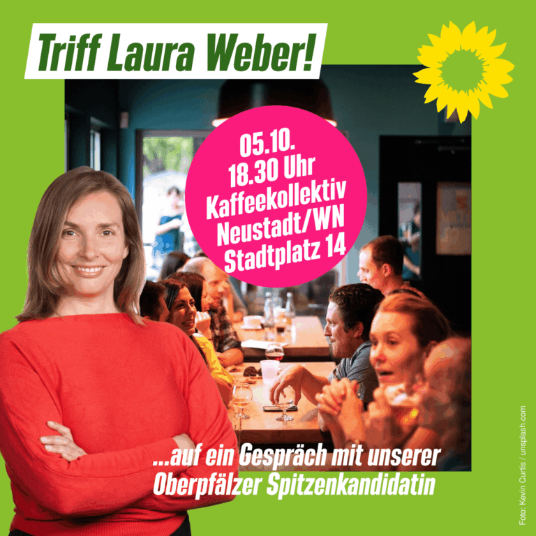 Auf ein Gespräch mit unserer Oberpfälzer Spitzenkandidatin